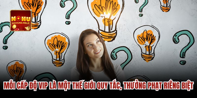 Mỗi cấp độ VIP là một thế giới quy tắc, thưởng phạt riêng biệt